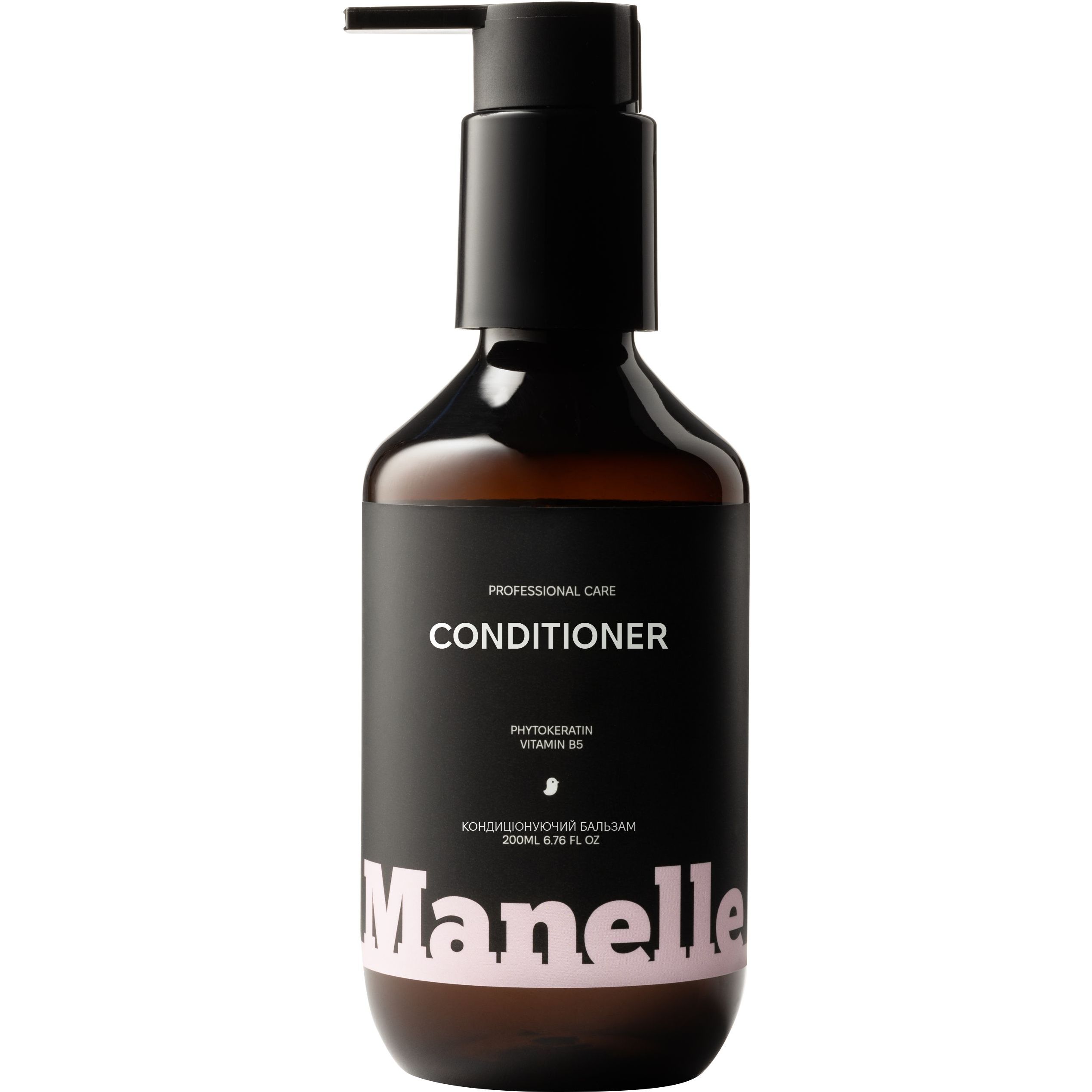 Безсульфатний кондиціонер для волосся Manelle Рrofessional care Phytokeratin vitamin B5 200 мл - фото 1