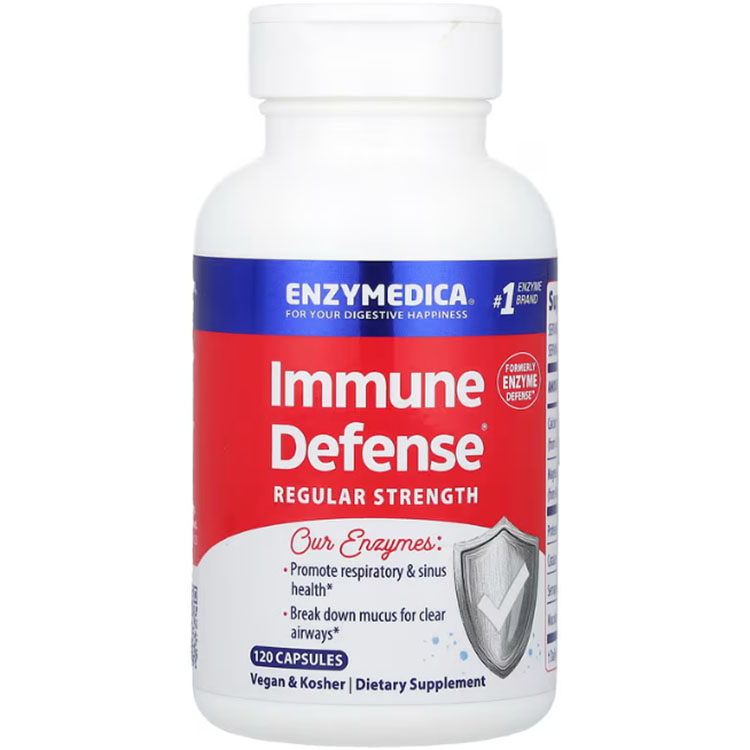 Ферменты протеолитические Enzymedica Enzyme Defense ViraStop 120 капсул - фото 1