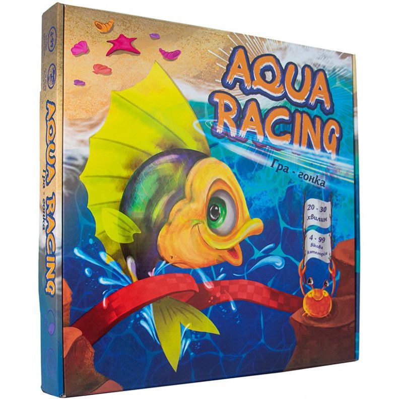 Настільна Гра-бродилка Aqua racing Strateg 30416 укр. - фото 1