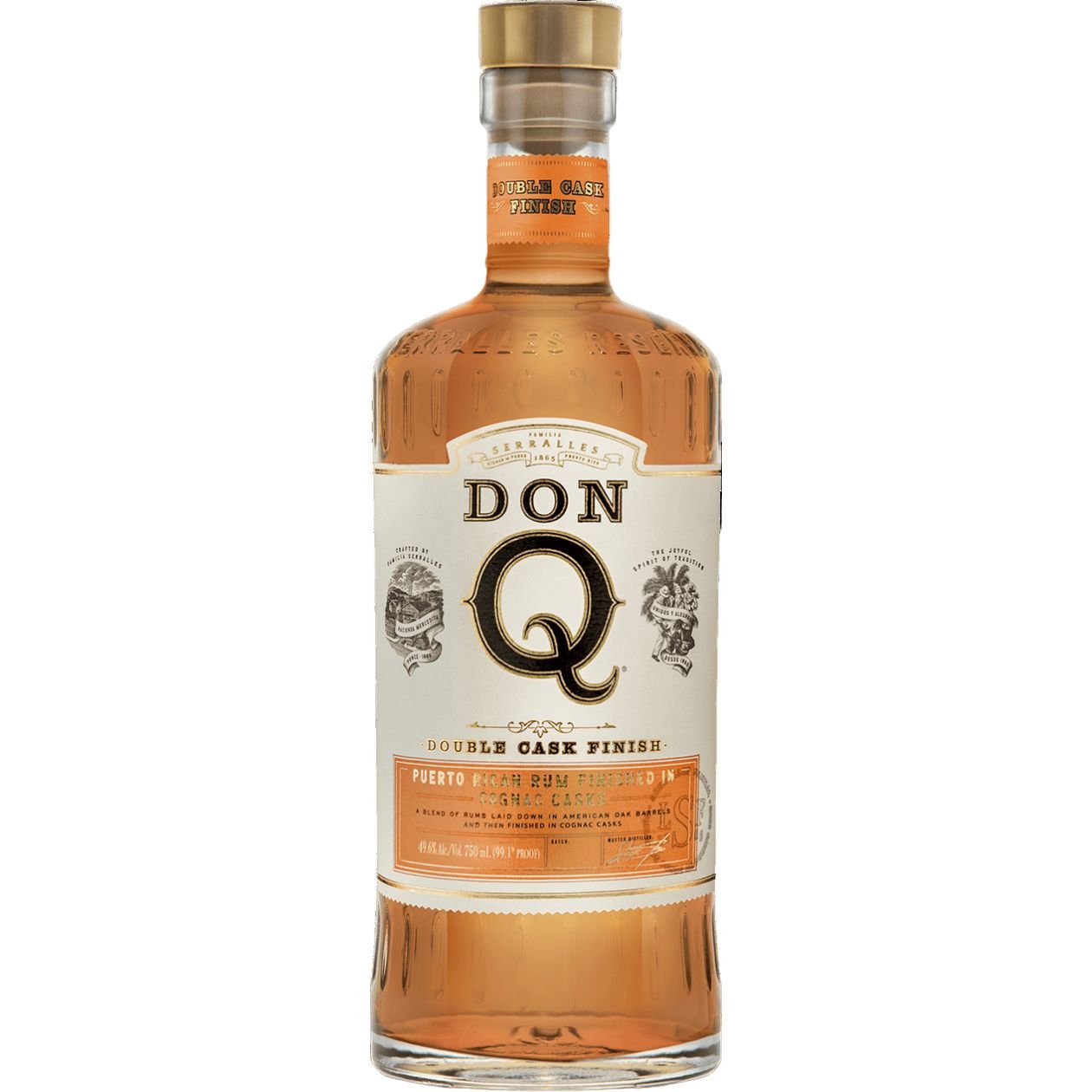 Ром Don Q Cognac Cask Finish 49.6% 0.7 л - фото 1