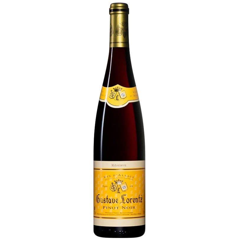Вино Gustave Lorentz Pinot Noir Reserve, красное, сухое, 12,5%, 0,75 л (1123320) - фото 1