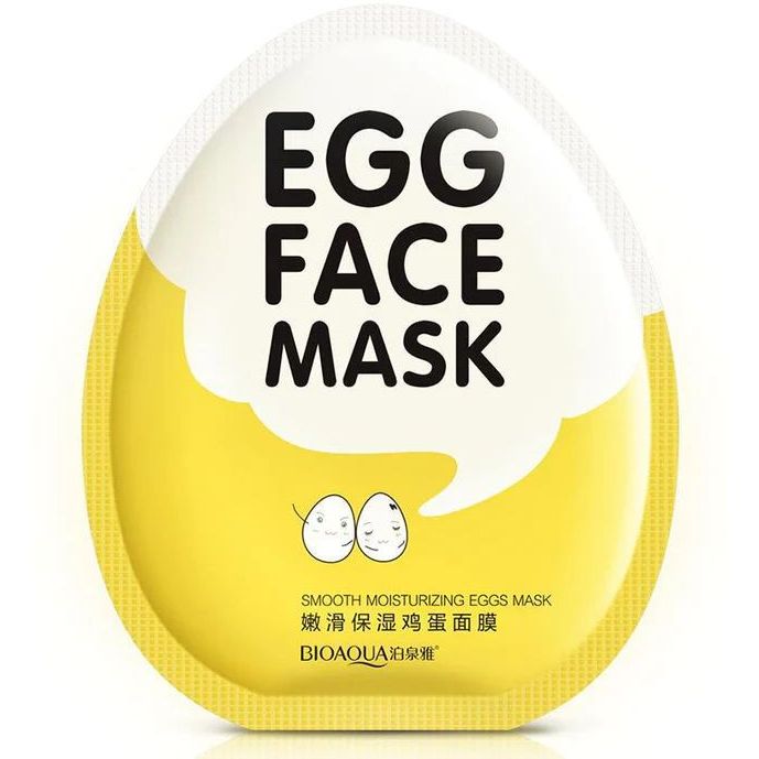 Маска для лица Bioaqua Egg Face Mask, 30 г - фото 1