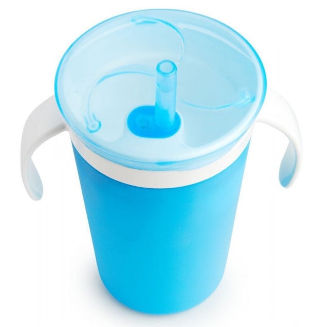 Чашка-контейнер Munchkin Snack and Sip, 266 мл, голубой (10867.01) - фото 2