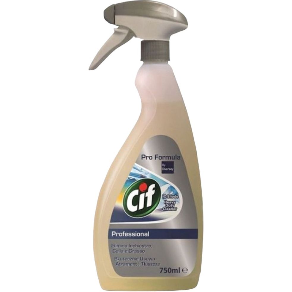 Средство щелочное для удаления загрязнений Cif Heavy Duty Cleaner 750 мл - фото 1