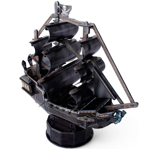 3D Пазл CubicFun Корабль Месть королевы Анны, 100 элементов (T4035h) - фото 3