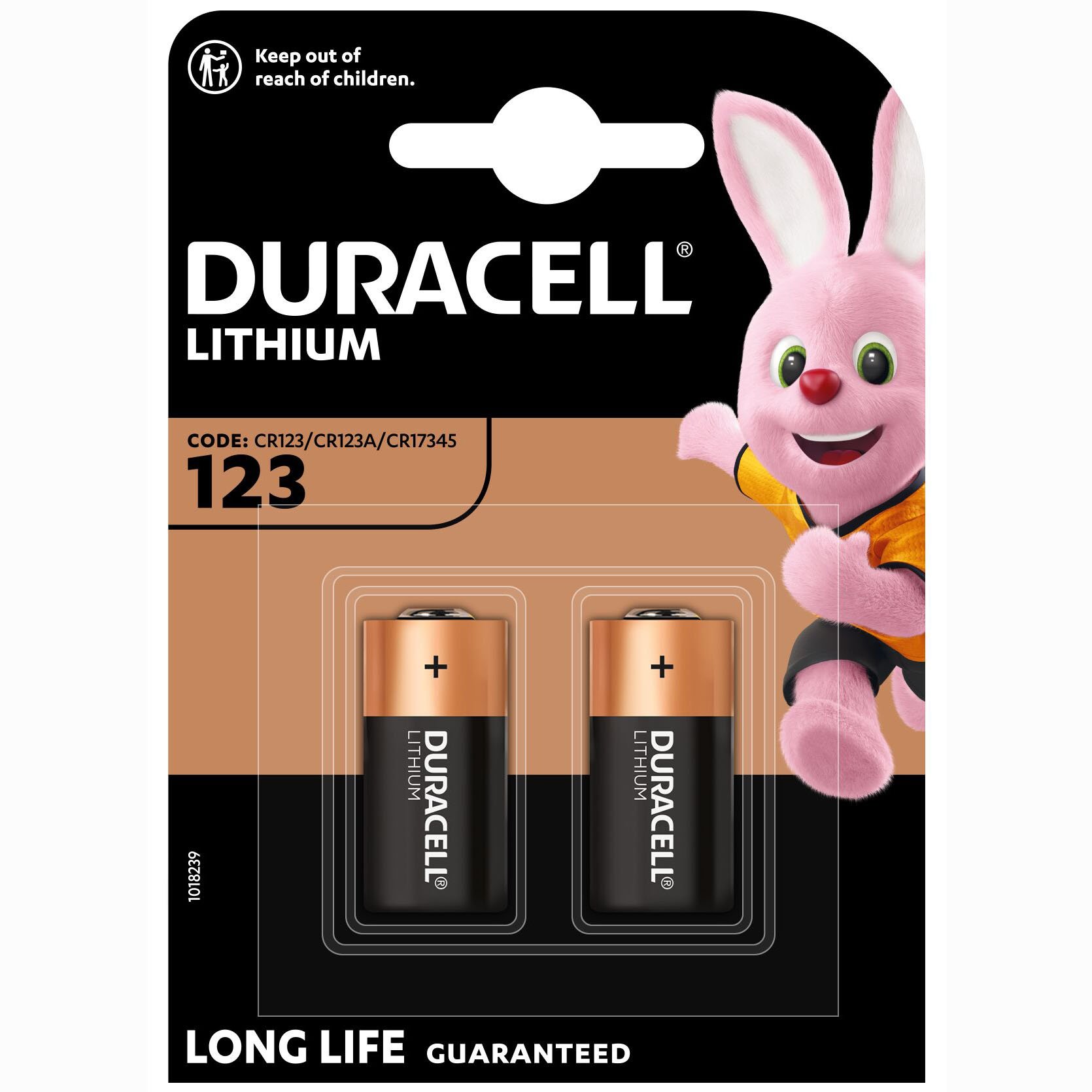 Літієві батарейки Duracell Lithium 3V CR123/CR123A/CR17345, 2 шт. (5000785) - фото 1