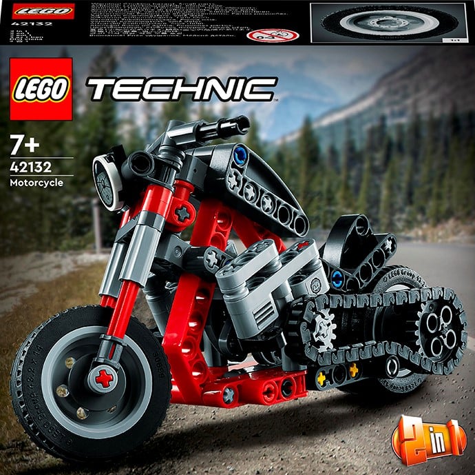Конструктор LEGO Technic Мотоцикл, 163 деталей (42132) - фото 1