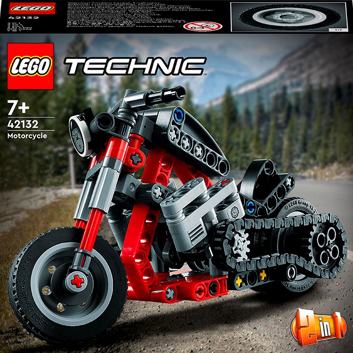 Конструктор LEGO Technic Мотоцикл, 163 деталей (42132) - фото 1