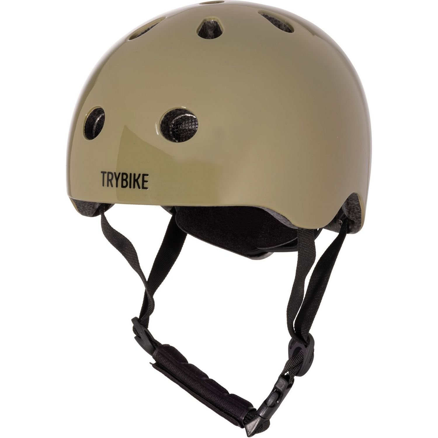 Велосипедный шлем Trybike Coconut, 44-51 см, оливковый (COCO10XS) - фото 1