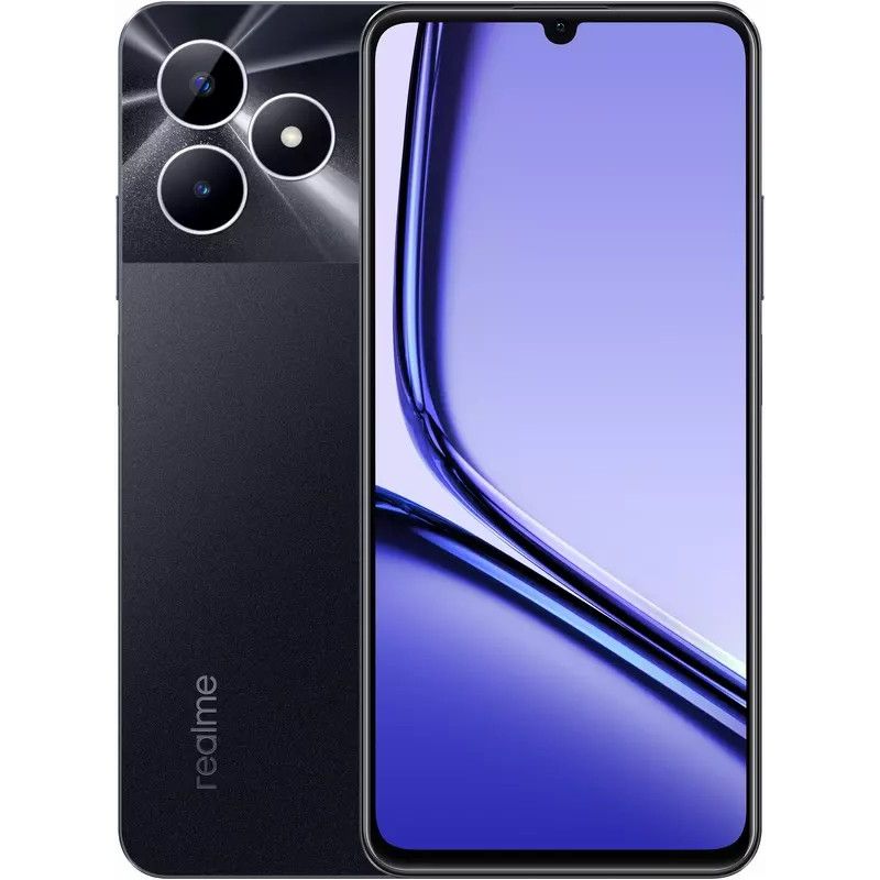 Смартфон Realme Note 50 4/128GB Black - фото 1