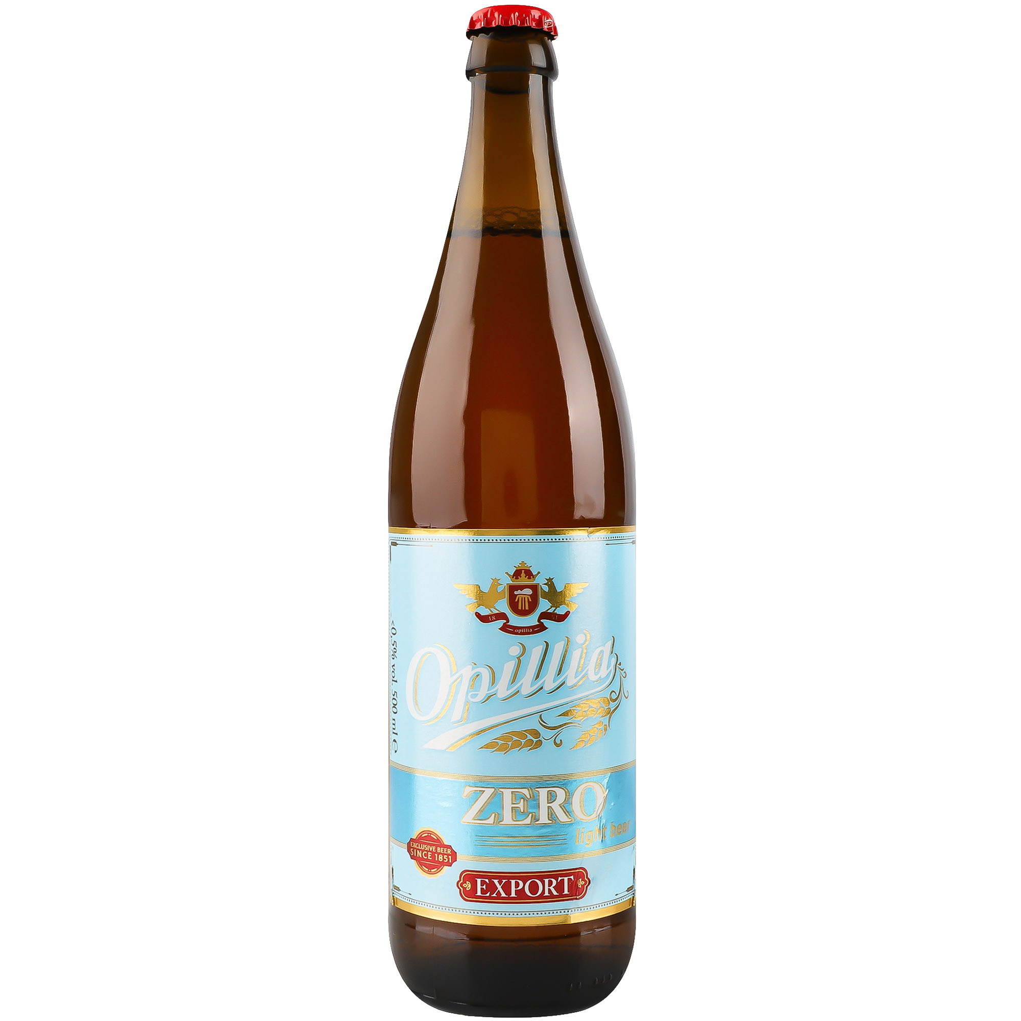 Пиво безалкогольное Опілля Export Zero светлое 0.5 л - фото 1