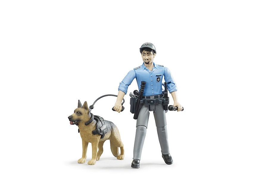 Игровой набор Bruder Полицейский с собакой (62150) - фото 1