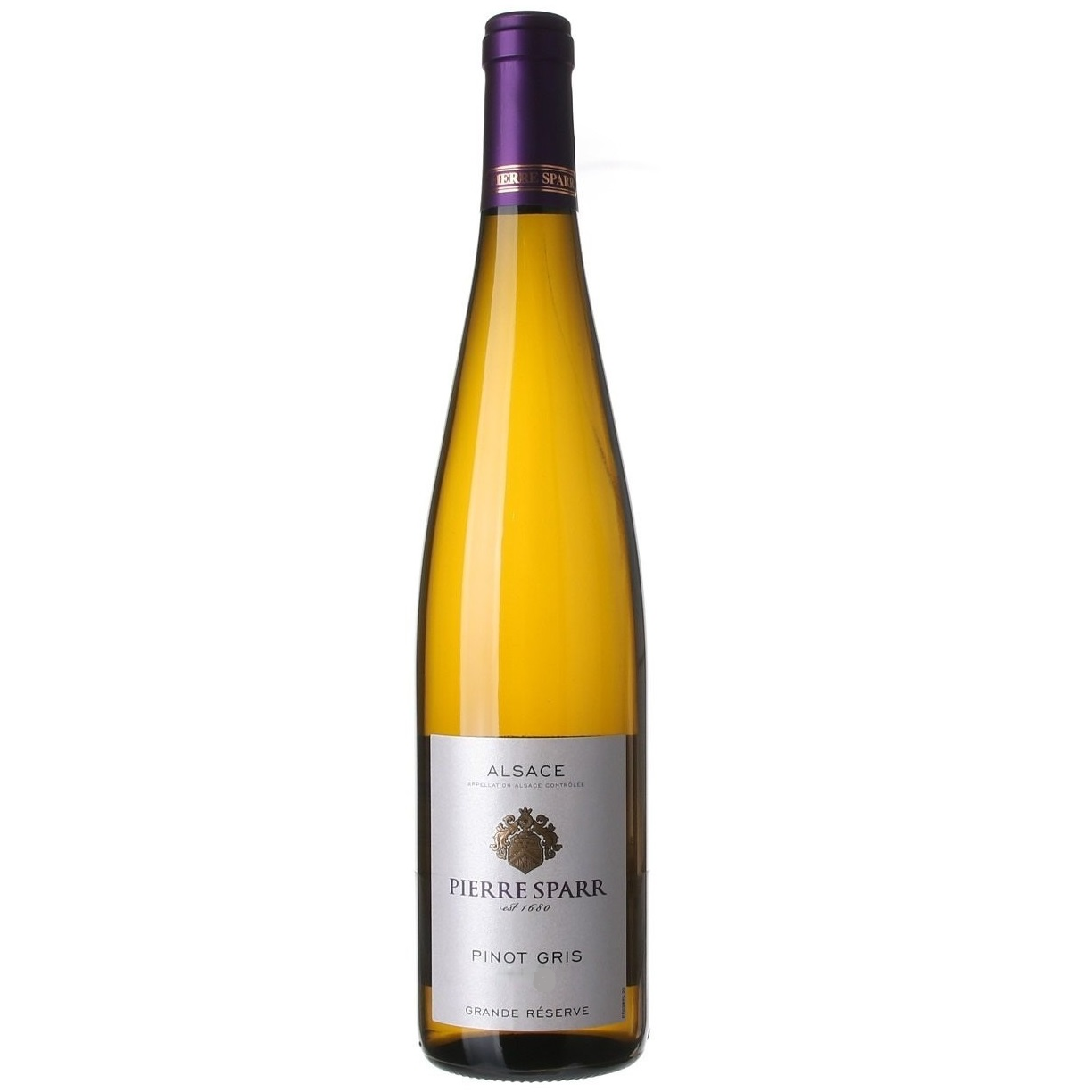Вино Pierre Sparr Pinot Gris Grande Reserve Alsace AOC, біле, сухе, 11-14,5%, 0,75 л - фото 1