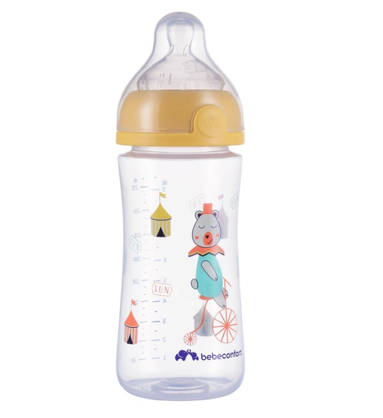 Пляшечка для годування Bebe Confort Emotion PP Bottle, 270 мл, жовта (3102201980) - фото 2