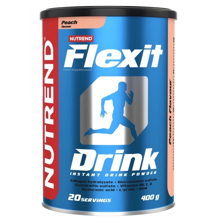 Комплекс для поддержания здоровья суставов Nutrend Flexit Drink персик 400 г - фото 1