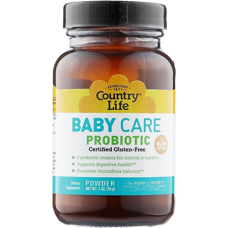 Пробиотик Country Life Baby Care 56 г - фото 1