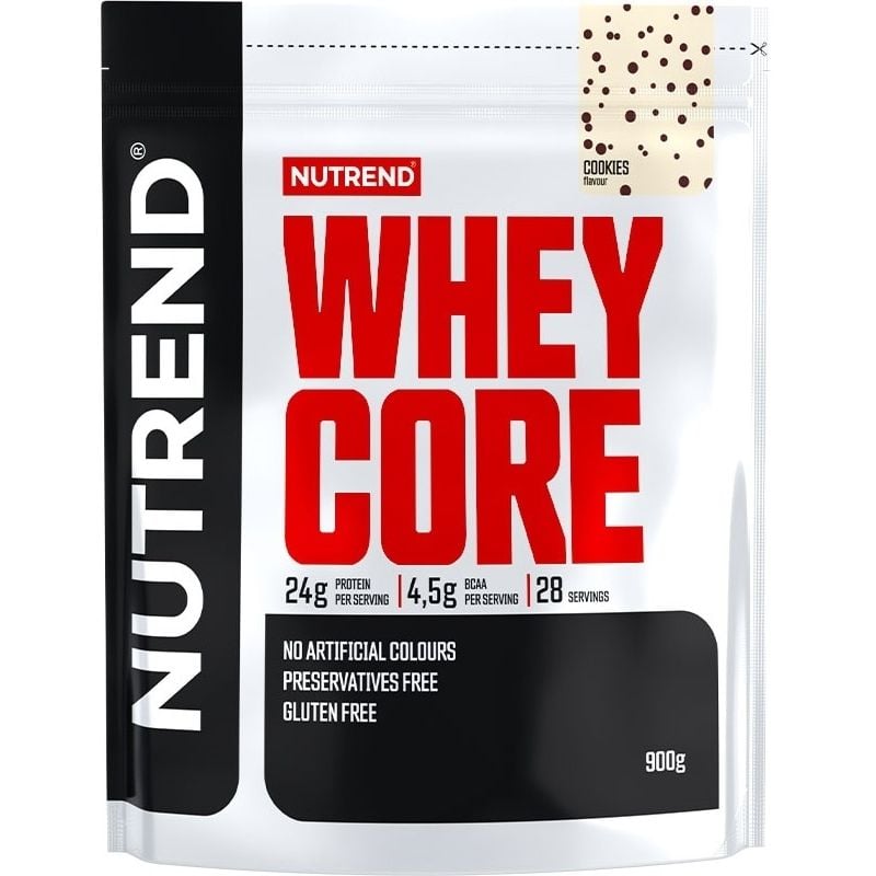 Протеин Nutrend Whey Core Cookies 900 г - фото 1