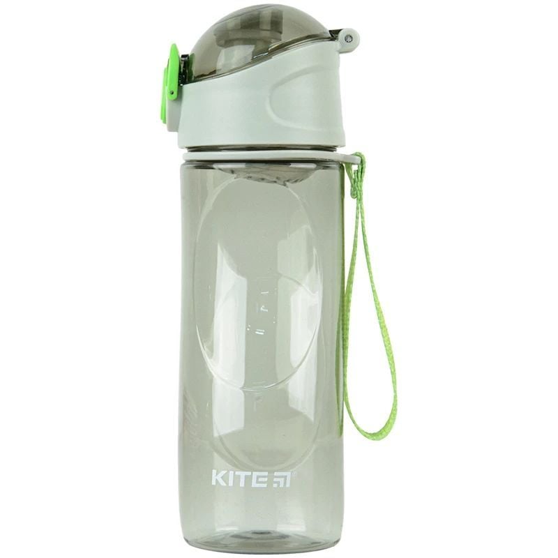 Пляшечка для води Kite 530 мл сіро-зелена (K22-400-04) - фото 1