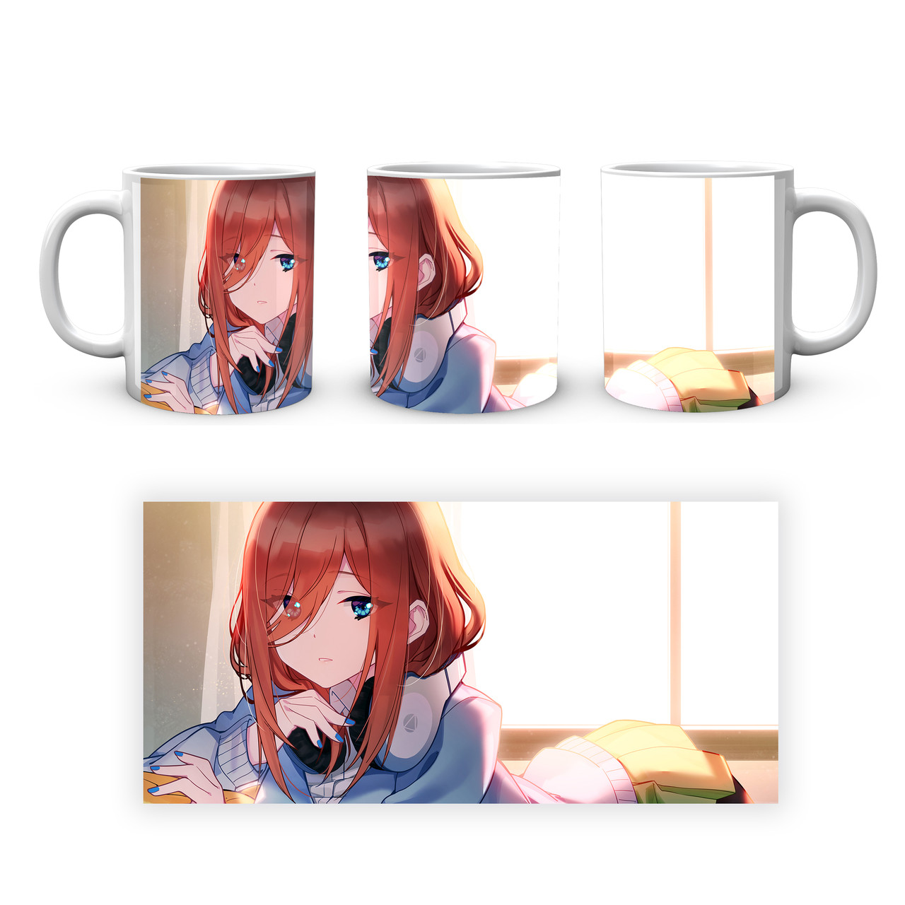 Кружка GeekLand The Quintessential Quintuplets П'ять наречених Міку QQ 02.03 - фото 4