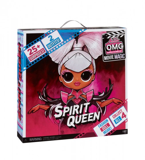 Игровой набор с куклой L.O.L. Surprise O.M.G. Movie Magic Королева Кураж (577928) - фото 5