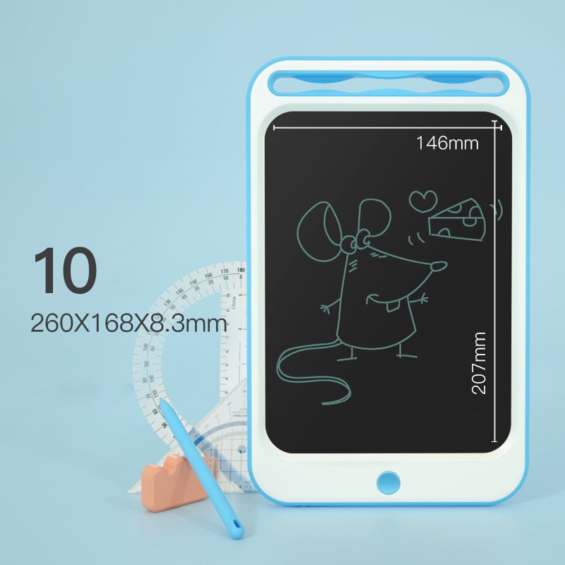 Дитячий LCD планшет для малювання Beiens 10", блакитний (ZJ16blue) - фото 5