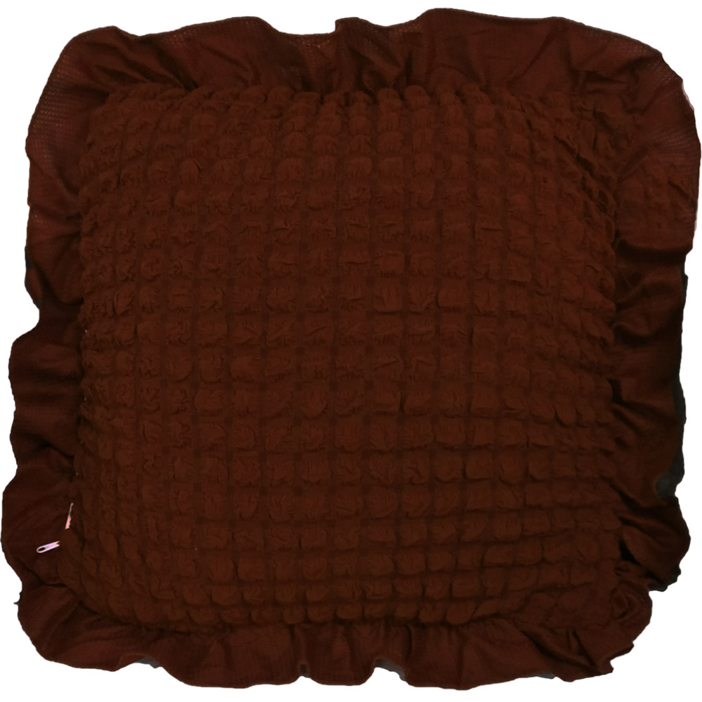 Декоративна подушка Love You з наволочкою, 45х45 см, шоколадна (181155) - фото 1