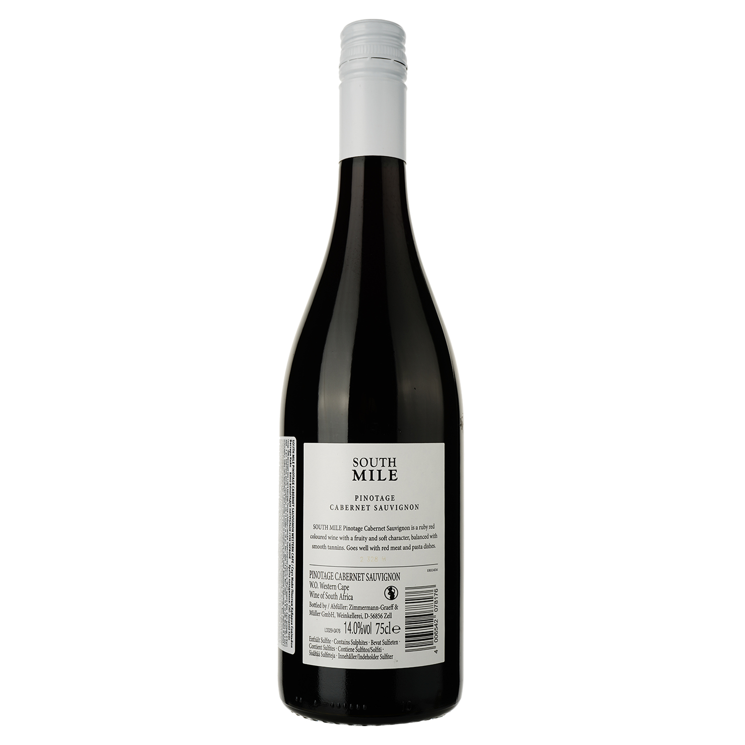 Вино South Mile Pinotage - Cabernet Sauvignon красное сухое 0.75 л - фото 2