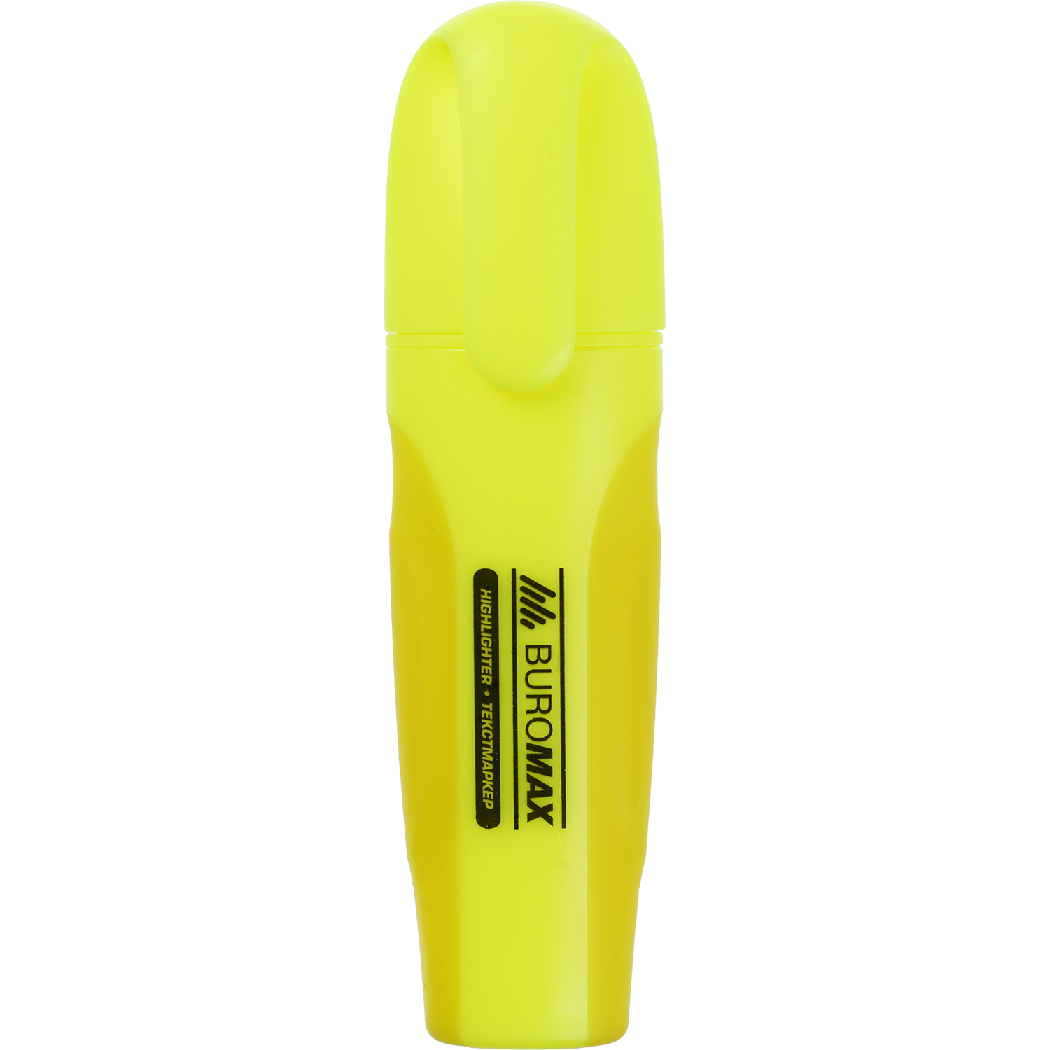 Текст-маркер Buromax Neon желтый (BM.8904-08) - фото 1
