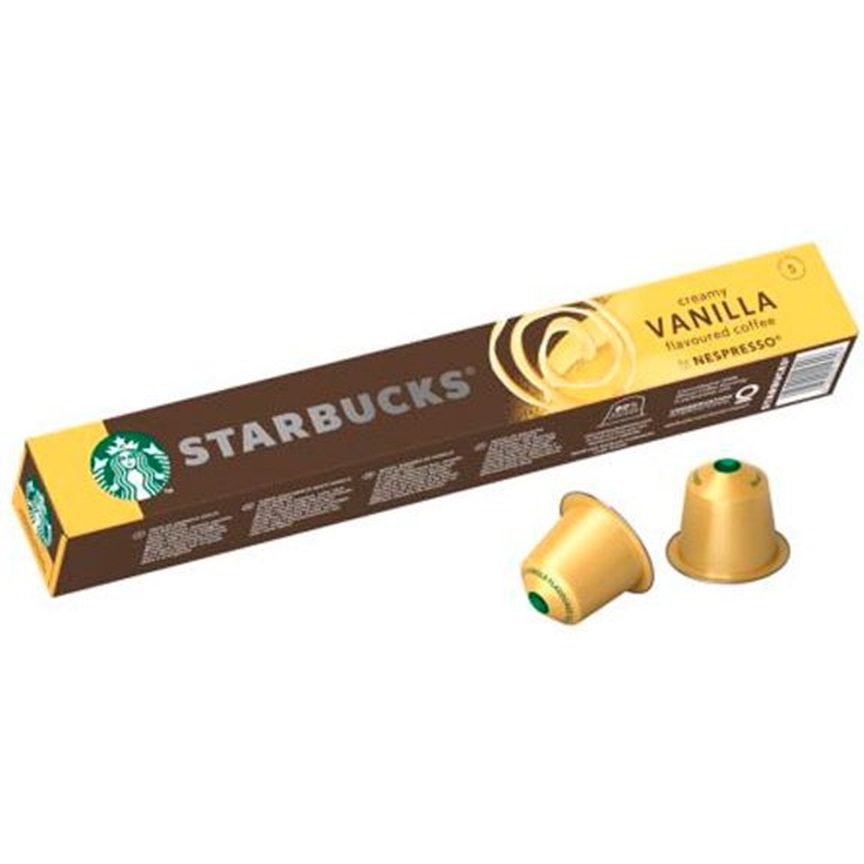 Кофе в капсулах Starbucks Nespresso Espresso Vanilla 10 шт. (950248) - фото 1