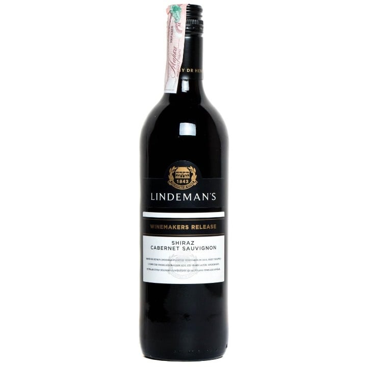Вино Lindeman's Winemakers Release Shiraz Cabernet, червоне, сухе, 0,75 л - фото 1