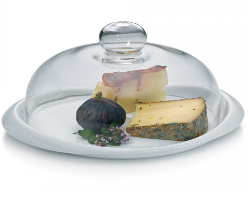 Ковпак для сиру з тарілкою Kela Petit, 27х22 см (10747) - фото 3