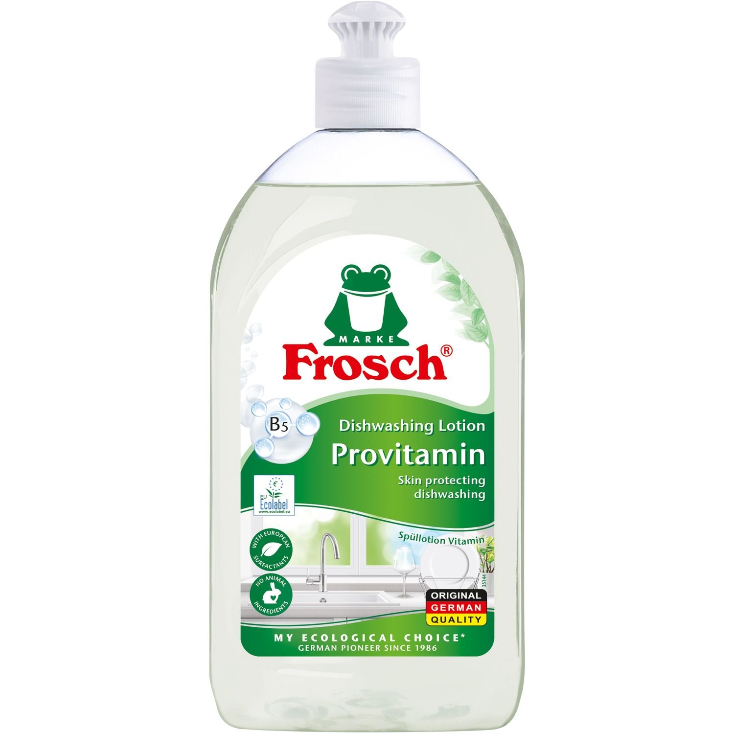Бальзам-концентрат для миття посуду Frosch Sensitiv Vitamin, 500 мл - фото 1