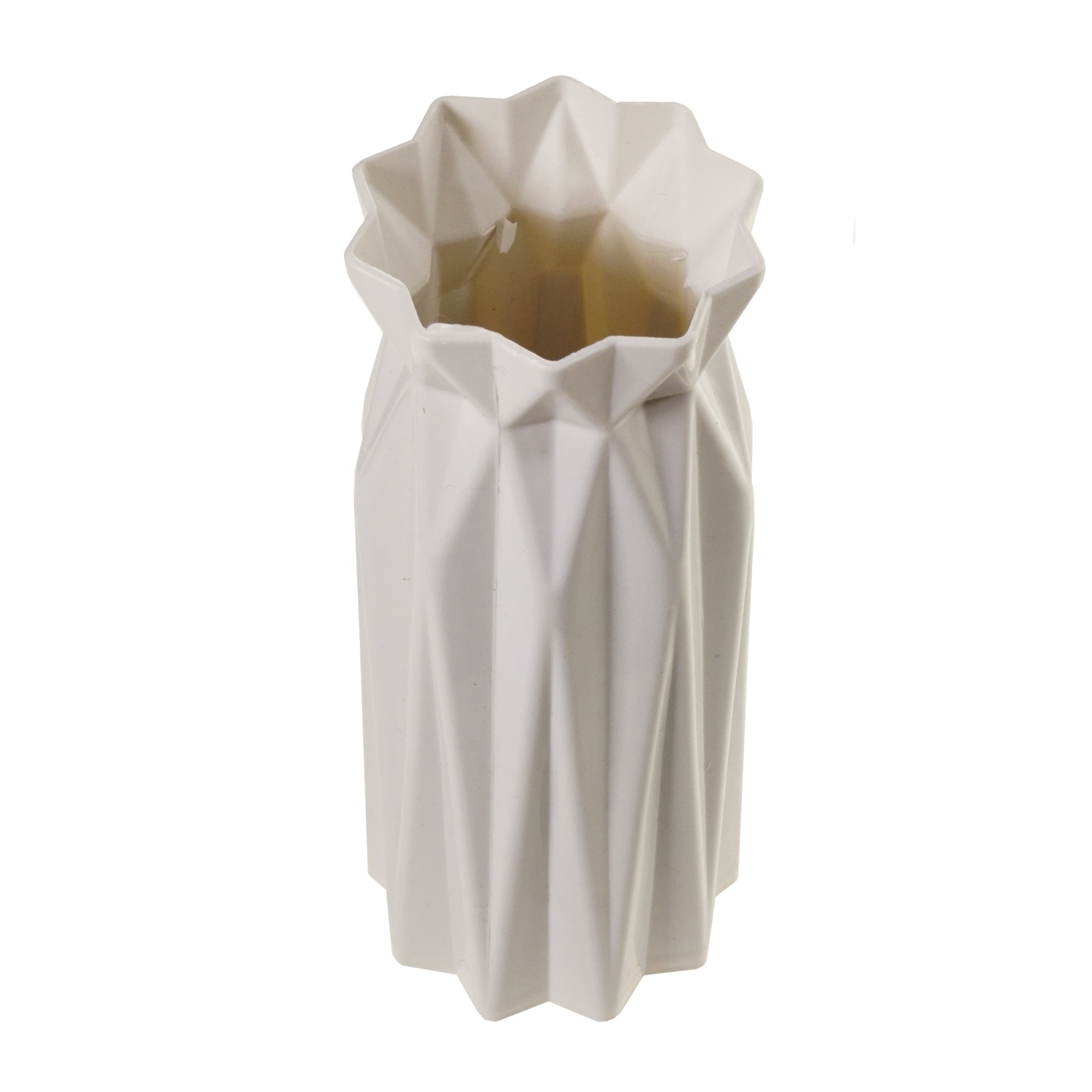 Пластиковая ваза Supretto, 17,5 см, белый (5927-0001) - фото 2