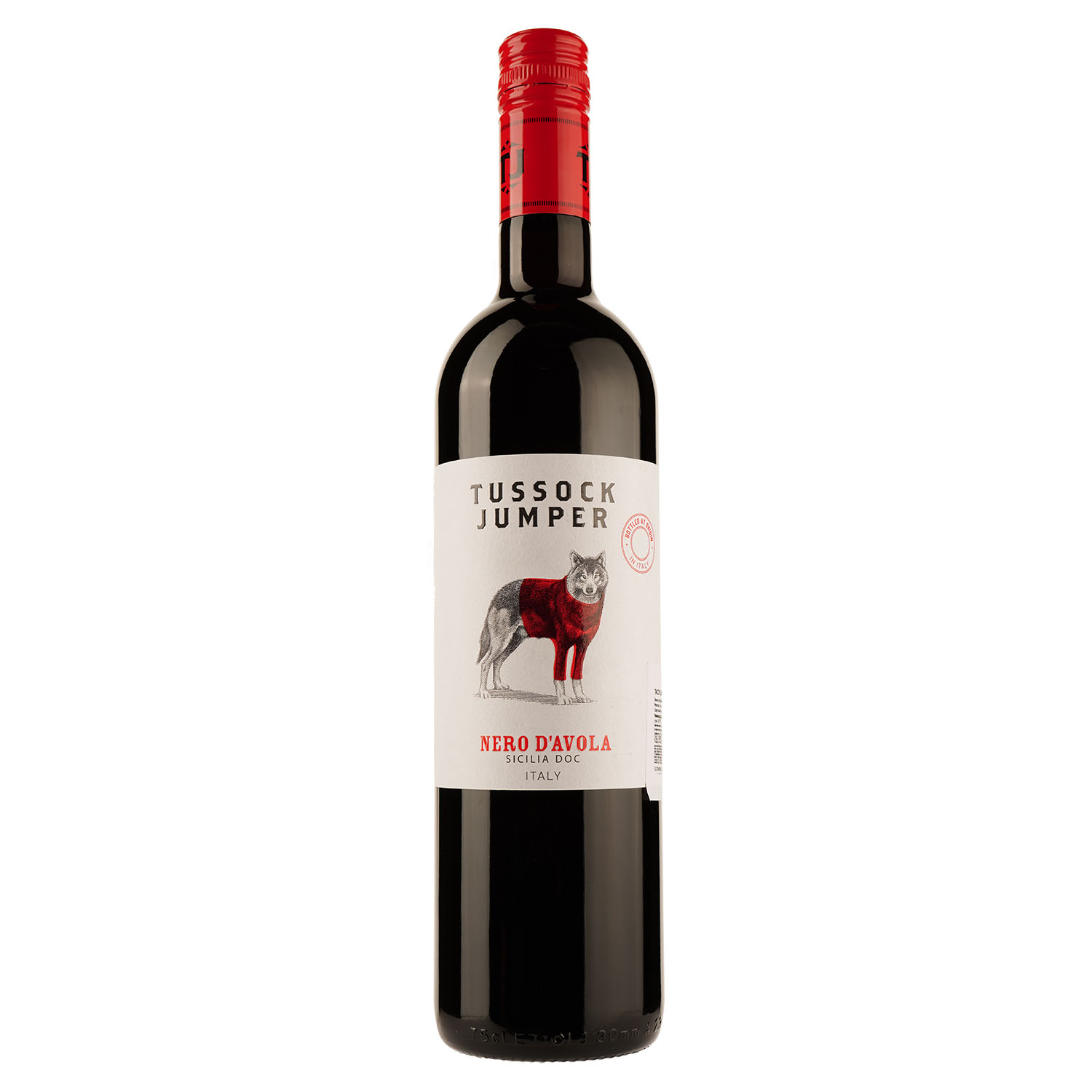 Вино Tussock Jumper Nero d'Avola Sicily, червоне, сухе, 0,75 л - фото 1