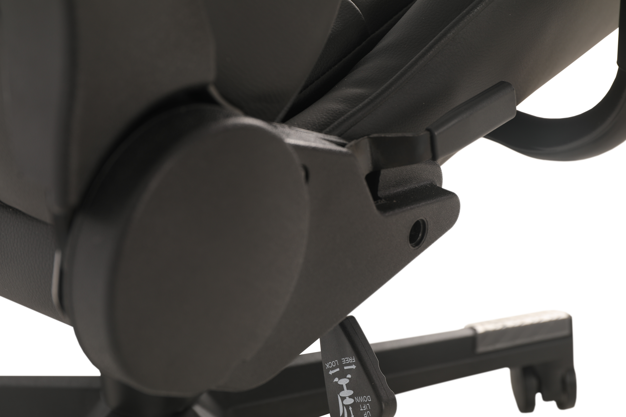 Геймерское кресло GT Racer черное с темно-серым (X-2317 Black/Dark Gray) - фото 12