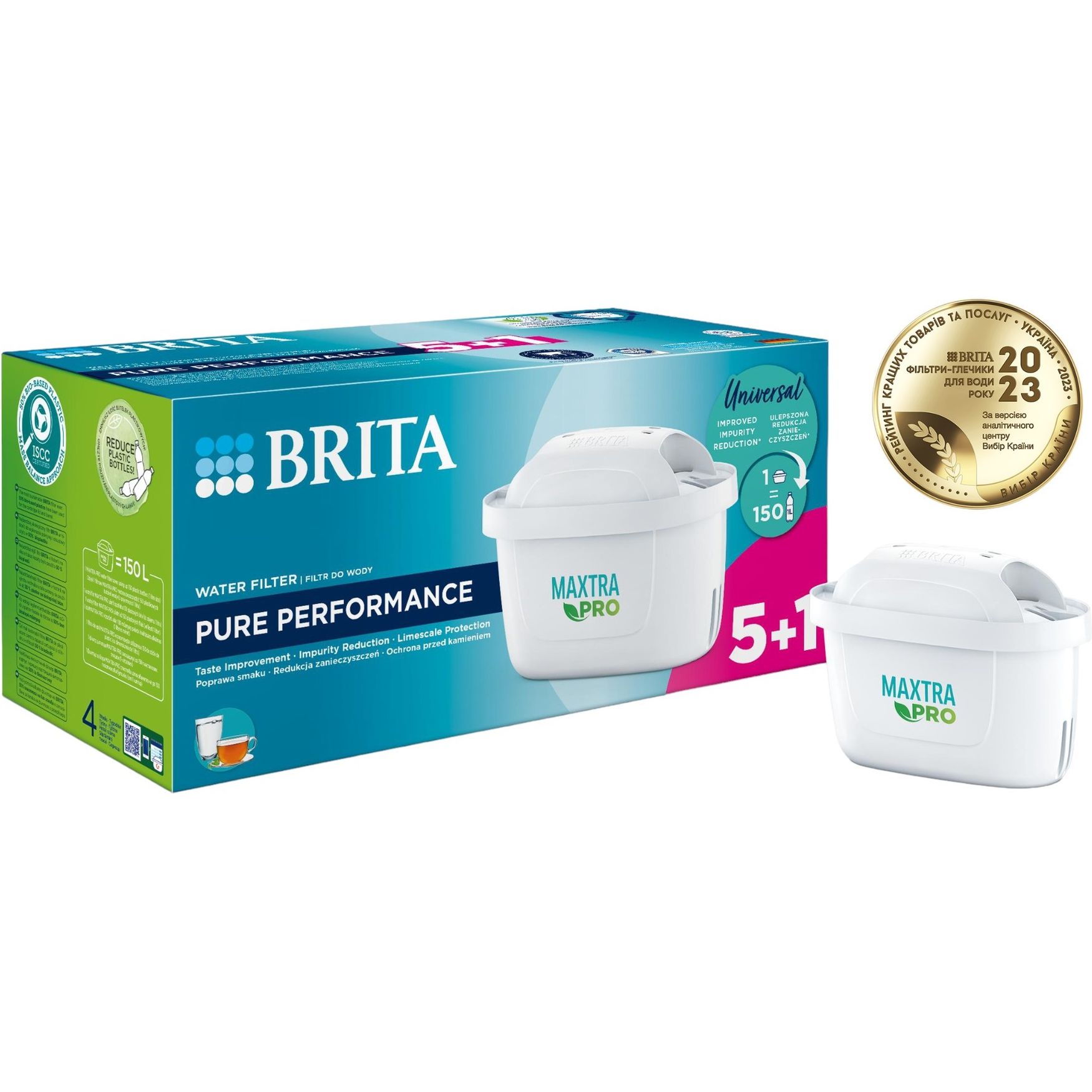 Набор картриджей Brita MXPro All-in-1, 5+1 шт. (1051763) - фото 1