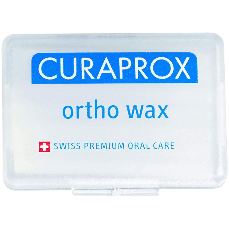Ортодонтичний віск Curaprox смужки у пластиковому контейнері 7 шт. - фото 2