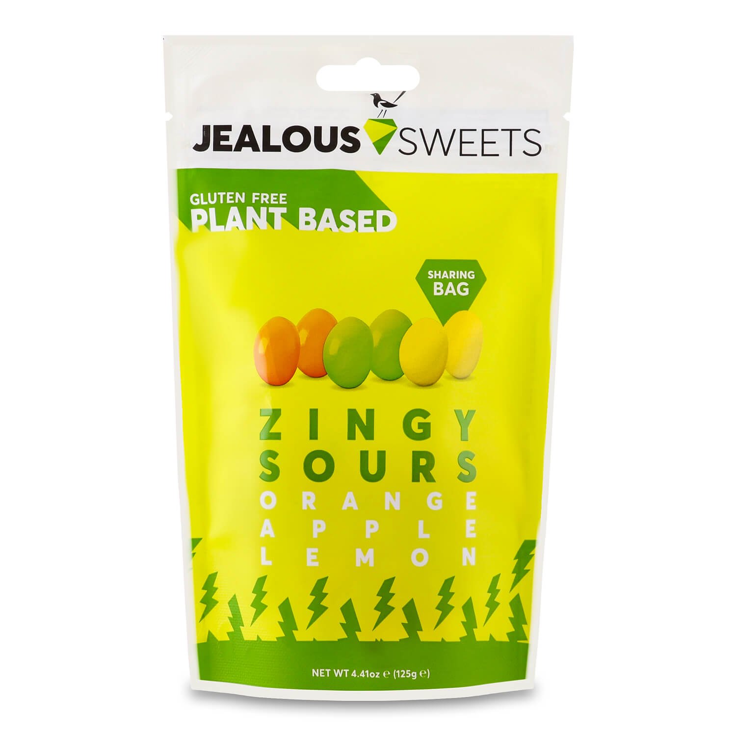 Конфеты Jealous Sweets Zingy Sours бобы кислые жевательные 125 г (873291) - фото 1