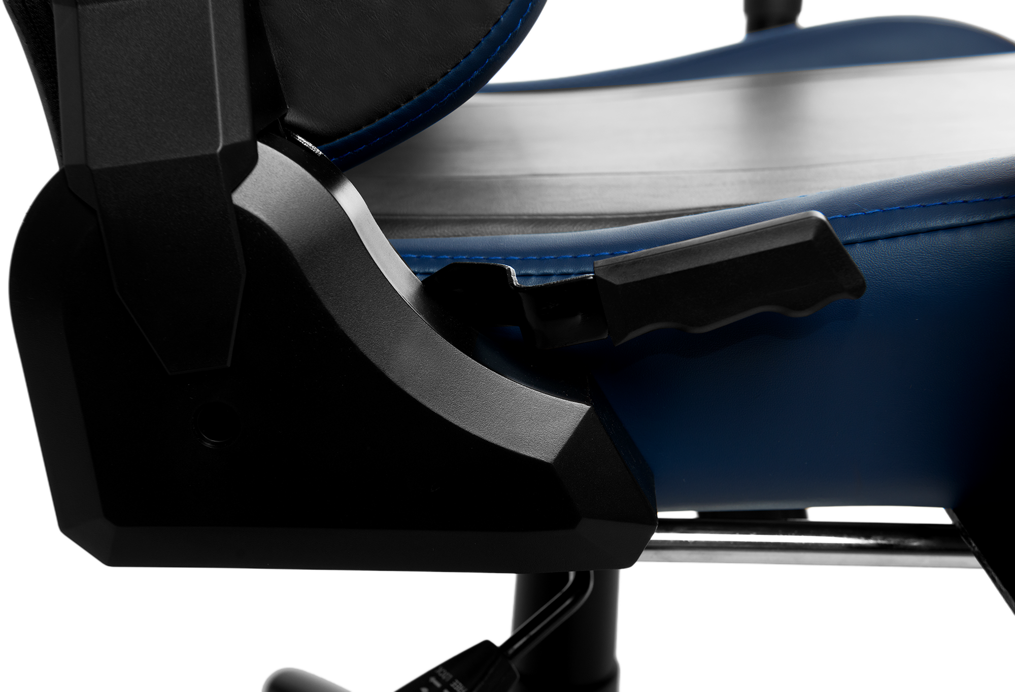 Геймерское кресло GT Racer черное с синим (X-5105 Black/Blue) - фото 13