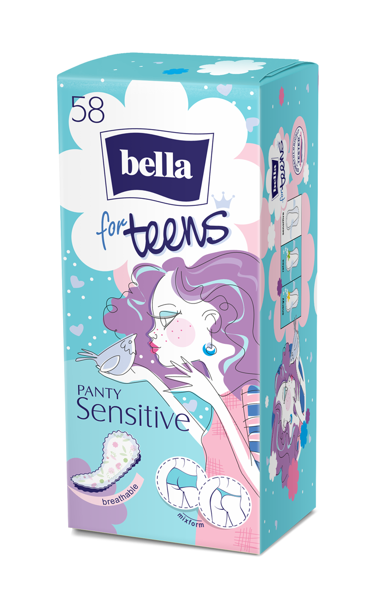 Ежедневные прокладки Bella for Teens Sensitive 58 шт. - фото 2