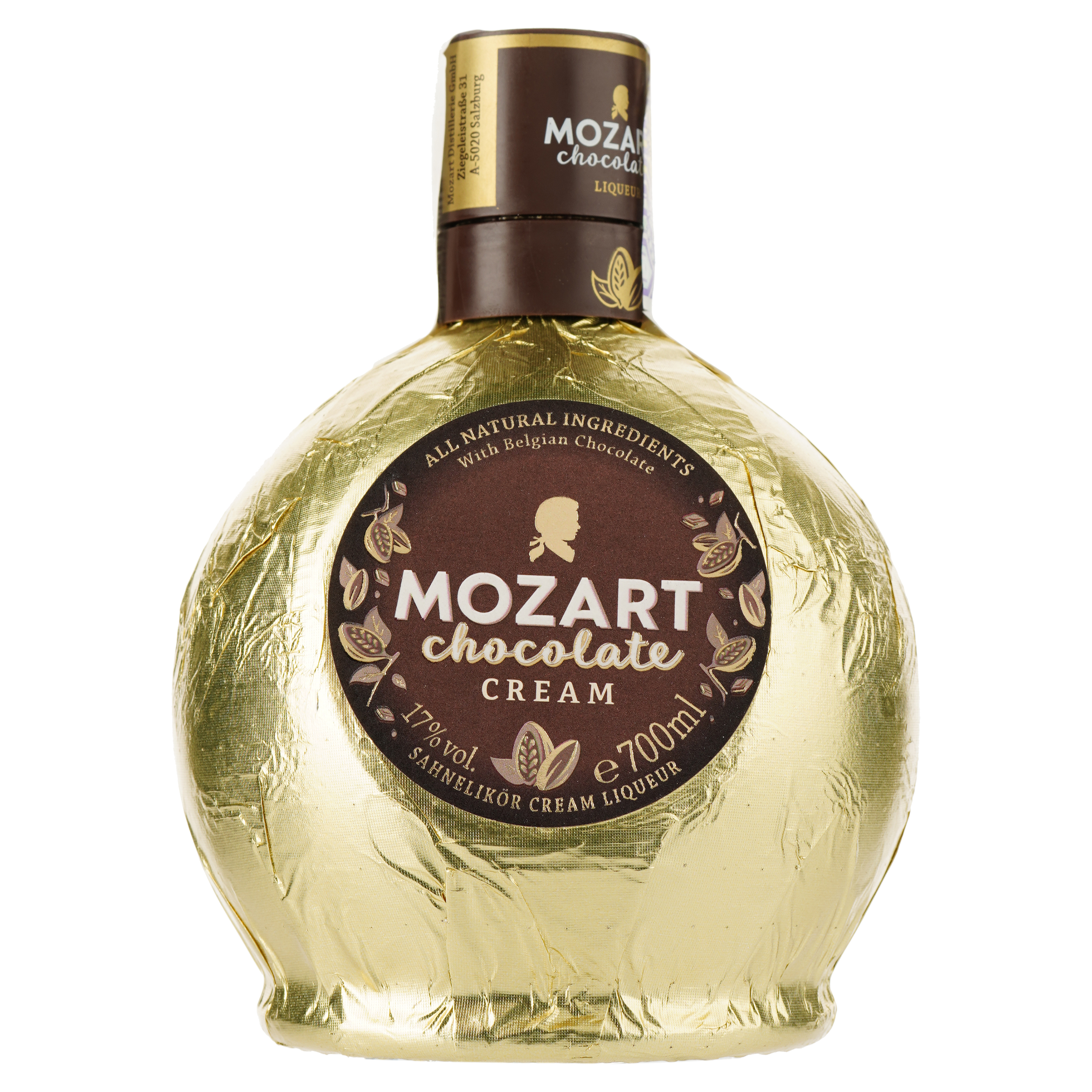 Ликер Mozart Chocolate Cream Gold, 17%, 0,7 л (713966) - фото 1