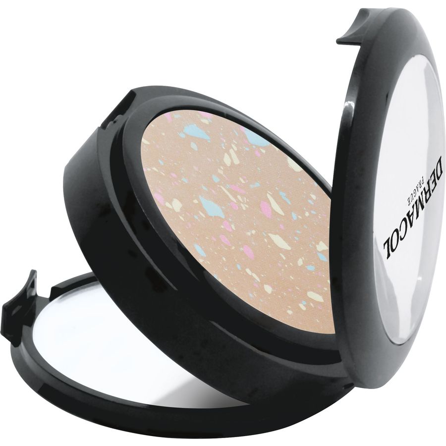 Мінеральна компактна пудра Dermacol Mosaic Mineral Compact Powder, №02, 8.5 г - фото 2