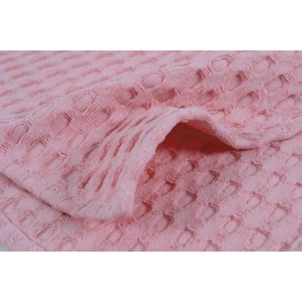 Полотенце кухонное Lotus Home Вафельное, розовое, 70х40 см (svt-2000022317399) - фото 2