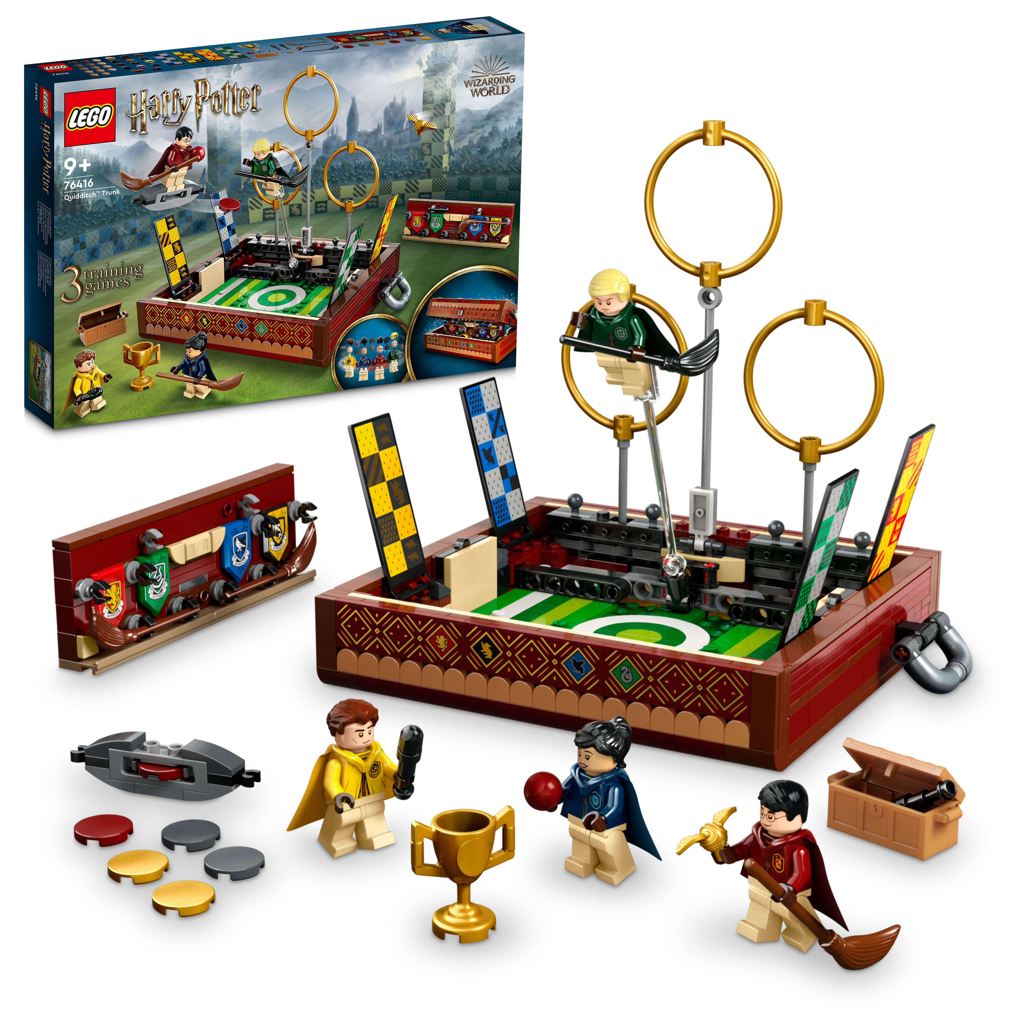 Конструктор LEGO Harry Potter Скриня для квідичу, 599 деталей (76416) - фото 4
