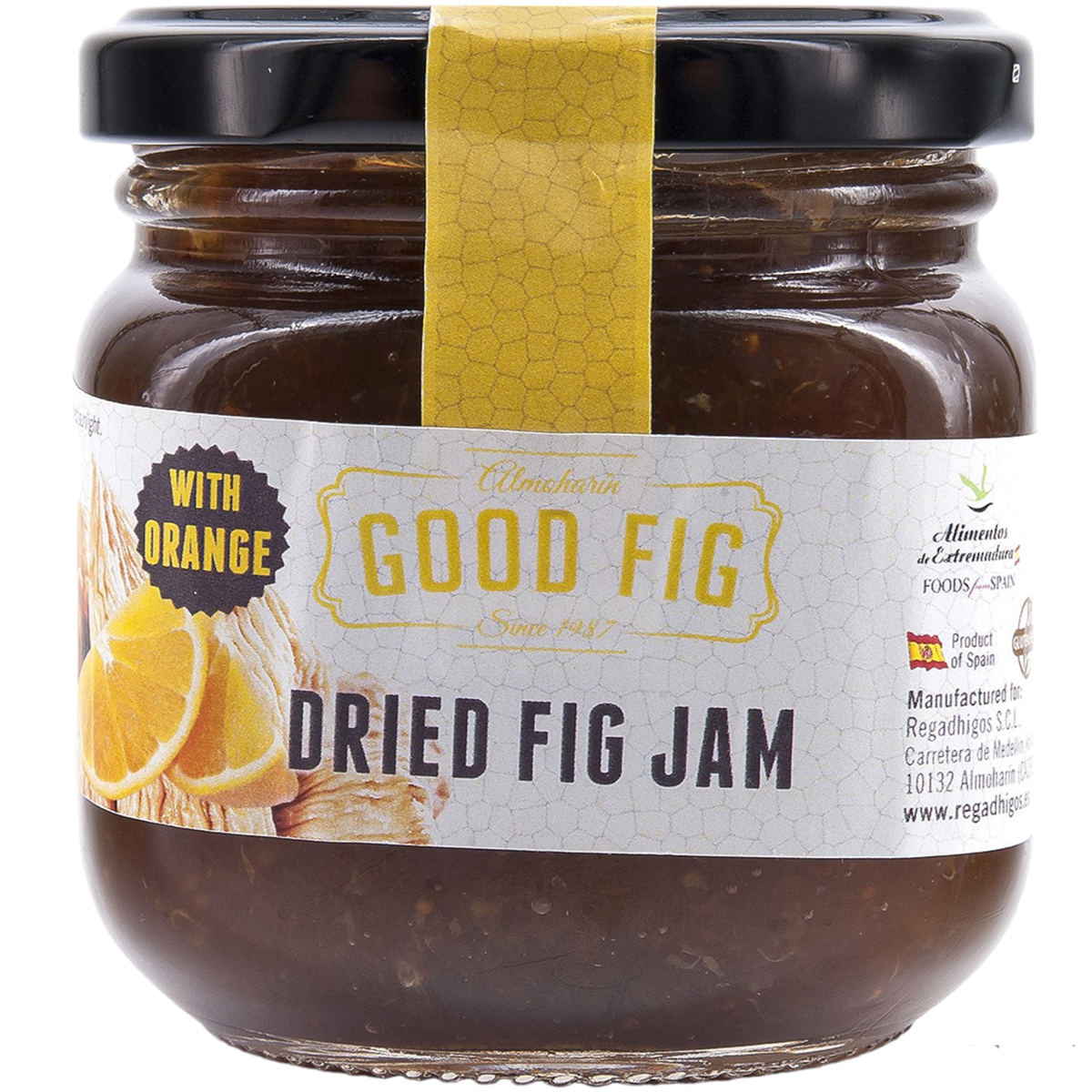 Джем Good Fig из инжира с апельсином 210 г - фото 1