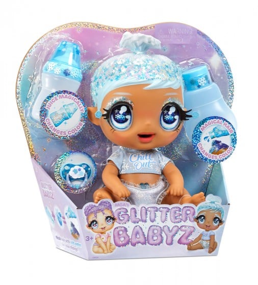 Игровой набор с куклой Glitter Babyz Снежинка (574859) - фото 7