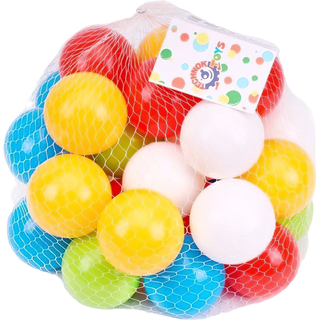 Набір кульок для сухих басейнів ТехноК 7 см 20 шт. (8911) - фото 1