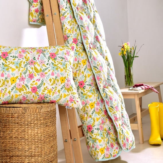 Набор Ideia CountryHome: одеяло, 220х200 см + 2 подушки, 70х50 см, разноцвет (8-33171) - фото 1