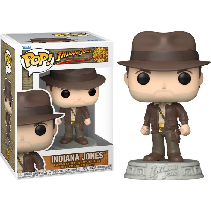 Фігурка Funko Pop Фанко Поп Індіана Джонc Funko Pop Indiana Jones 10 см Movies IJ 1355 - фото 2