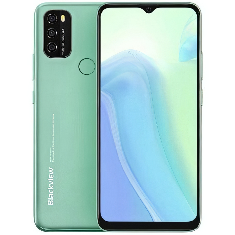 Смартфон Blackview A70 3/32Gb Mint Green UA UCRF - фото 1